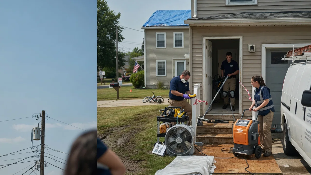 Water Damage Repair in Lafayette, IN near me